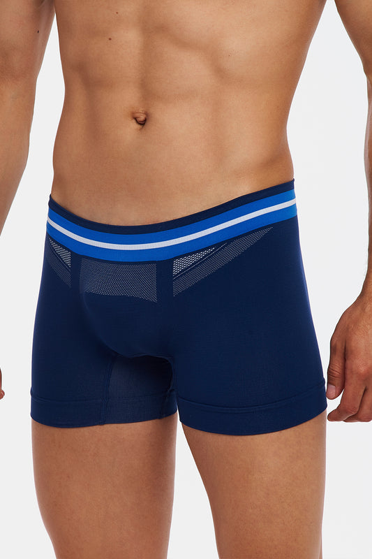 Boxer SPIRIT homme bleu marine