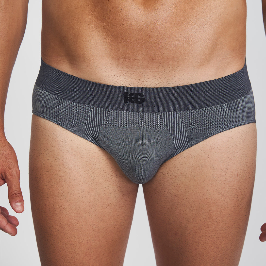 Slip homme FORCE gris