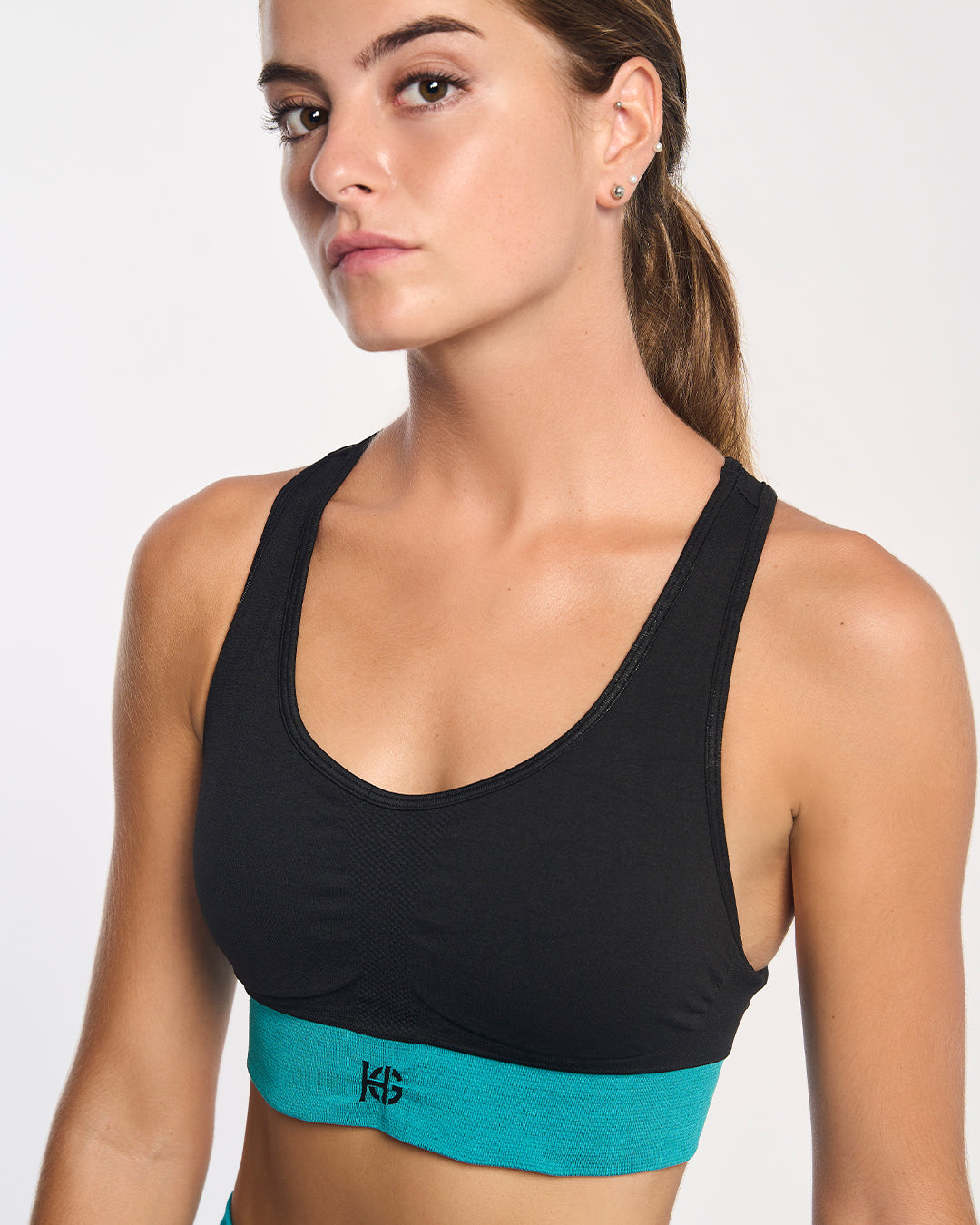 Brassière de sport GARNET turquoise