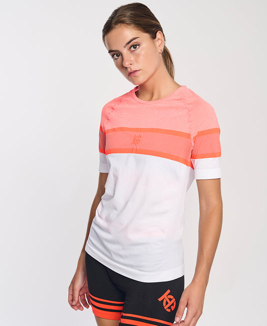 Tee-shirt LAMIA manches courtes orange