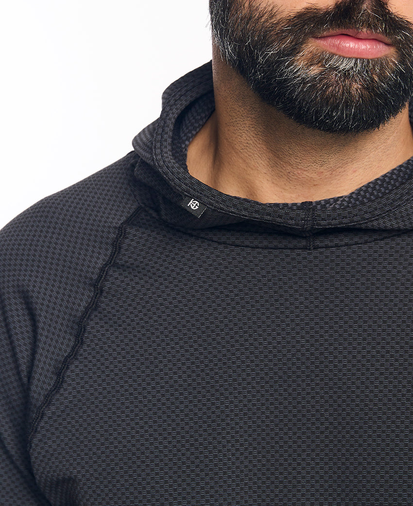 Sweatshirt à capuche homme JOTUN noir