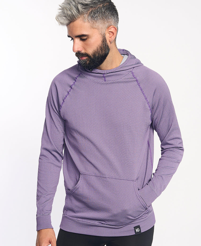 Sweatshirt à capuche homme JOTUN violet