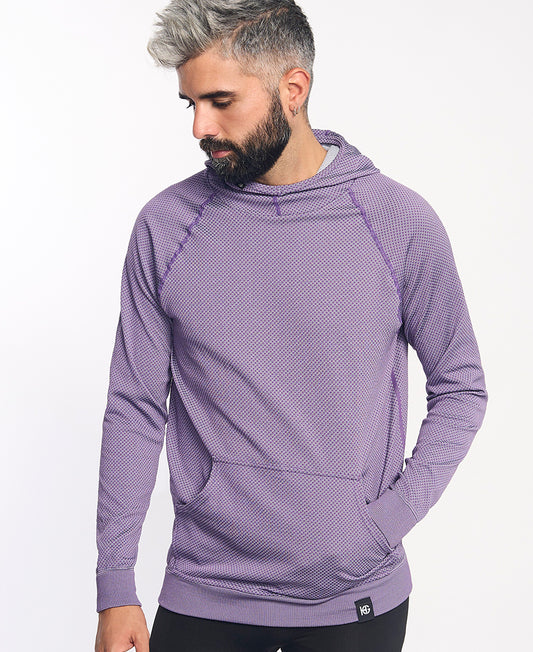 Sweatshirt à capuche homme JOTUN violet