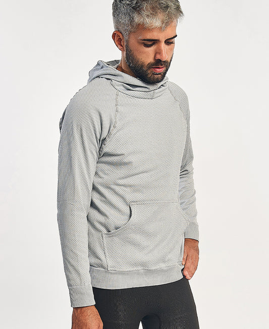 Sweatshirt à capuche homme JOTUN gris clair