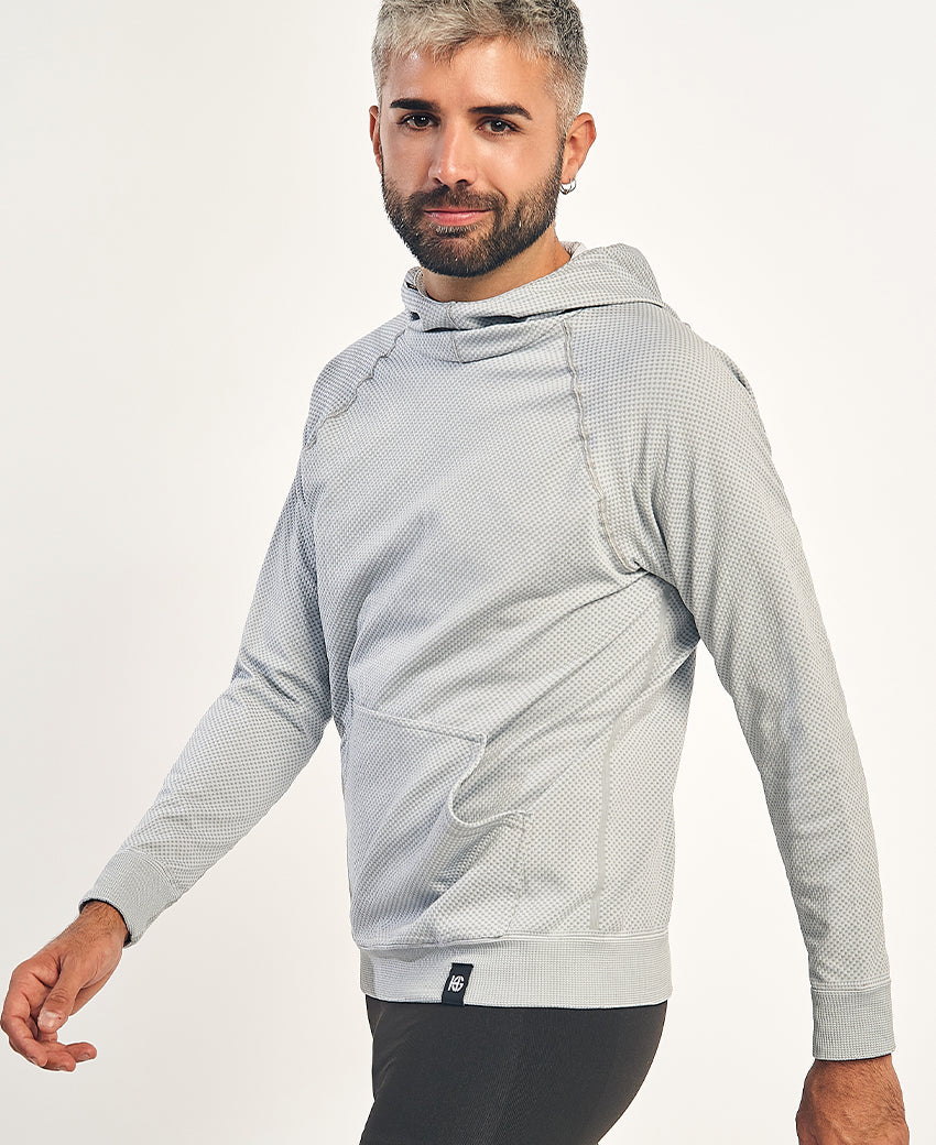 Sweatshirt à capuche homme JOTUN gris clair