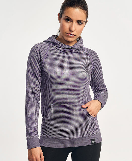 Sweatshirt à capuche femme JOTUN violet