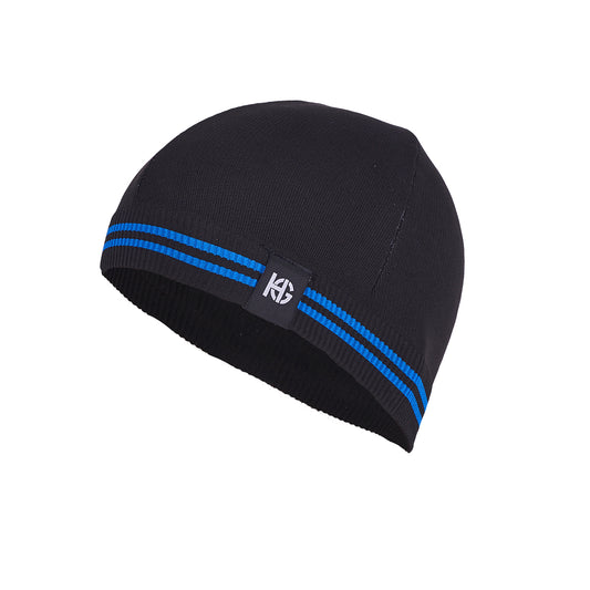 Bonnet technique OULU noir et bleu