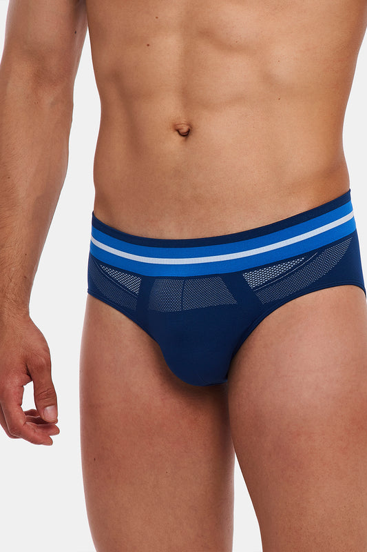 Slip SPIRIT homme bleu