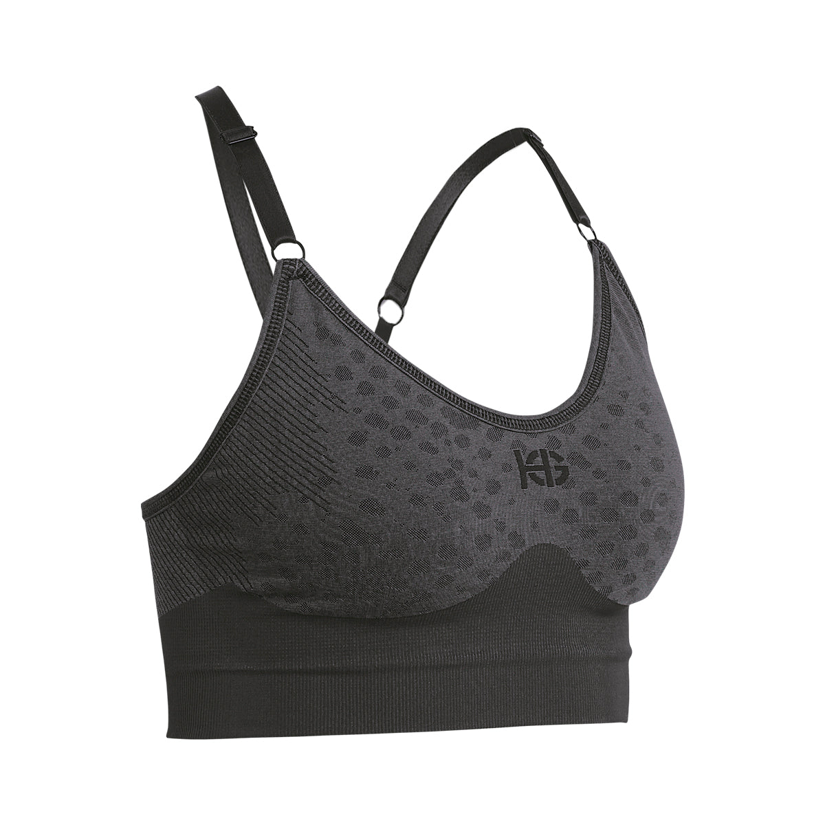 Brassière de sport OPAL asphalte