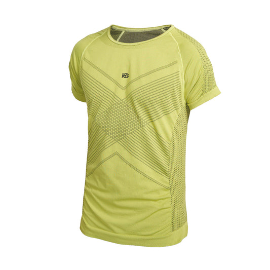 Tee-shirt manches courtes GREET jaune homme