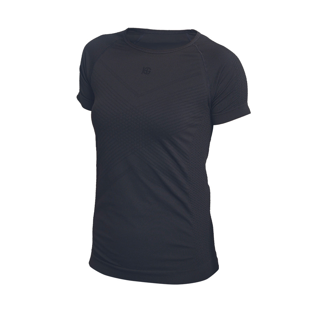 Tee-shirt GREET femme manches courtes noir