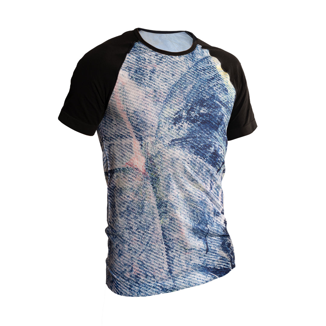 Tee-shirt imprimé NEXT DENIM bleu homme