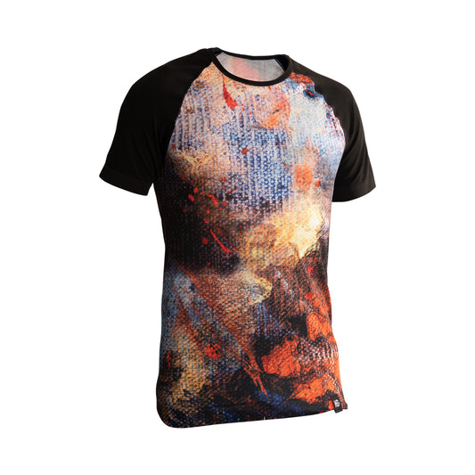 Tee-shirt imprimé ORANGE MIST orange homme