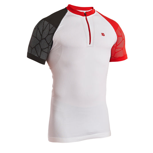 Tee-shirt manches courtes homme PRO TEAM Carbon blanc