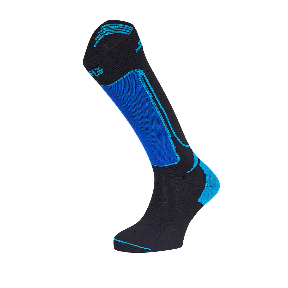 Chaussettes de ski DABLAM noir et bleu