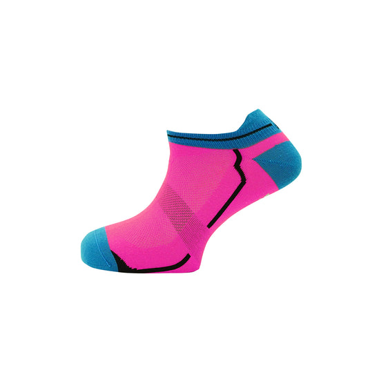 Chaussettes basses LENGAI rose et bleu