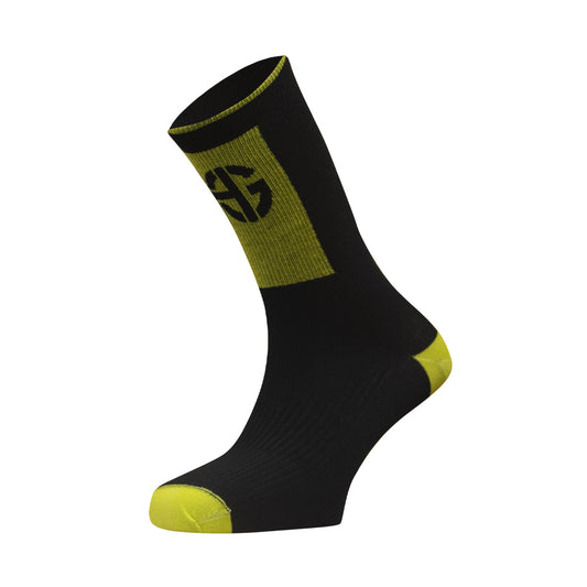 Chaussettes courtes MERA noir et jaune